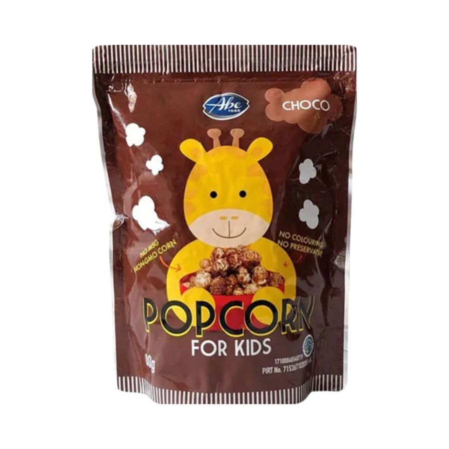 Bundle 3 Abe Food Popcorn For Kids Choco 80 gram