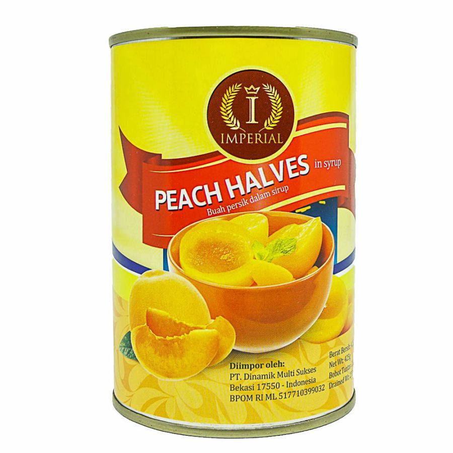 Bundle 3 Imperial Peach Halves In Syrup 425 gram
