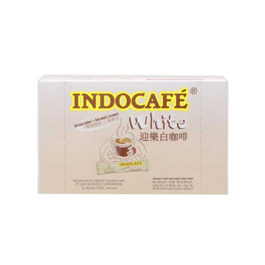 Bundle 3 Indocafe White Creamer No Add Sugar Bo x 10 x 12gr 120 gram