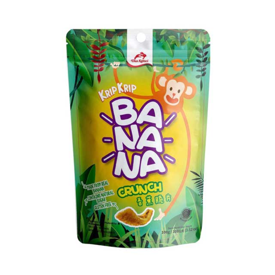 Bundle 3 Krip Krip Banana Crunch 100 gram