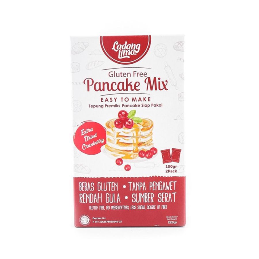 Bundle 3 Ladang Lima Pancake Mix 220 gram