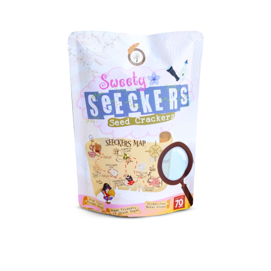 Bundle 3 Namaste Seeckers Seed Cracker Sweety 70 gram
