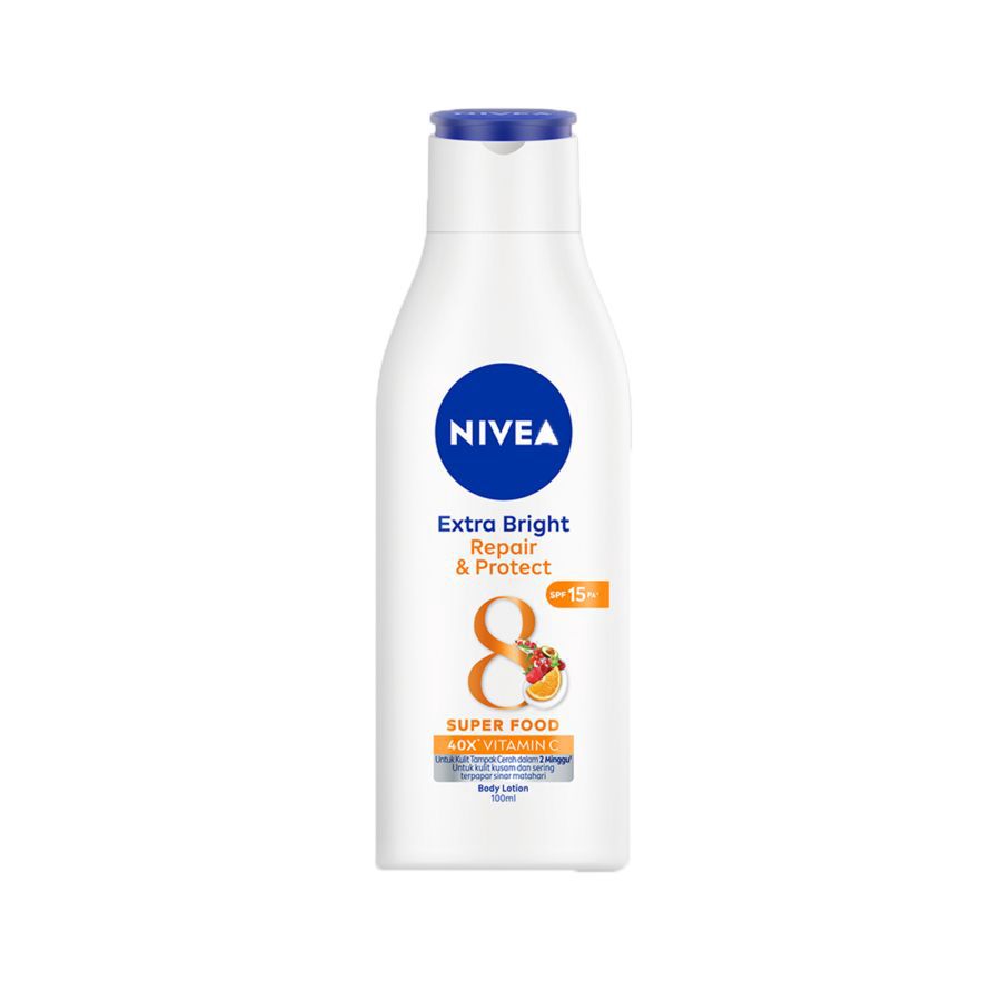 Bundle 3 Nivea Body Lotion UV Extra Whitening 100 ml