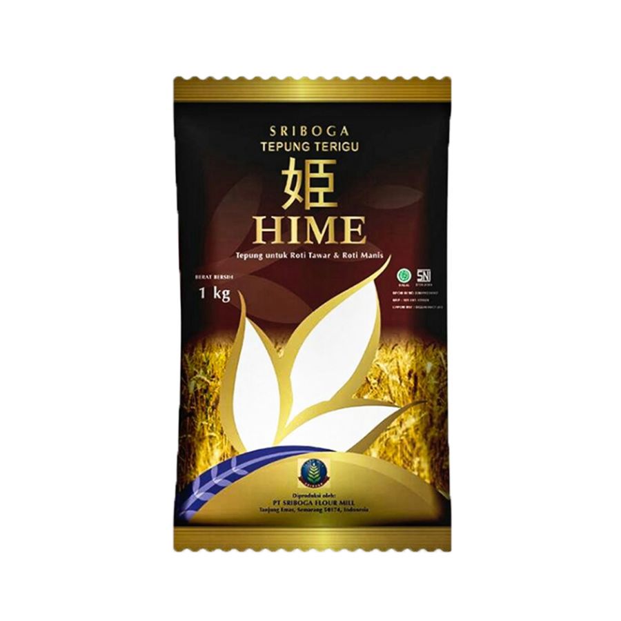 Bundle 3 Sriboga Hime Tepung Terigu Roti Tawar dan Manis 1 kg