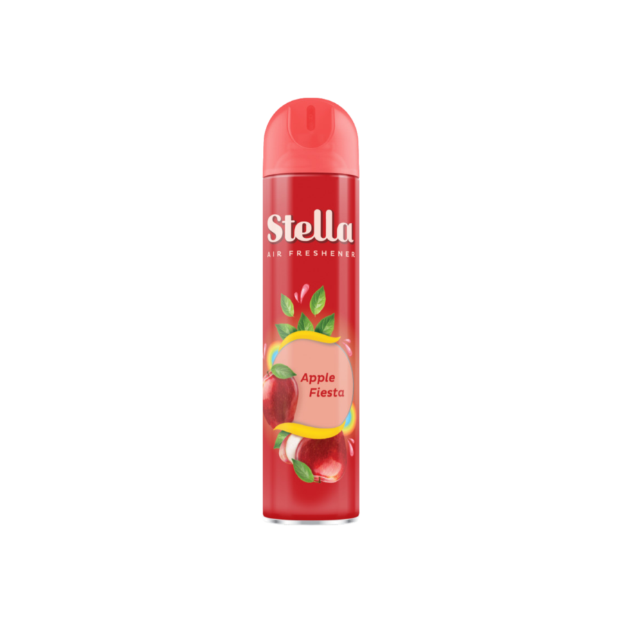 Bundle 3 Stella Aerosol Apple Fiesta Pengharum Ruangan 200 ml