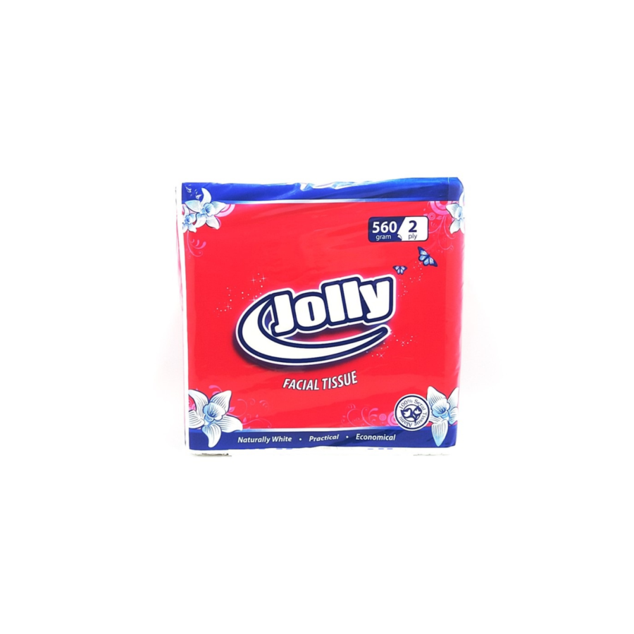 Bundle 5 Jolly Facial Kiloan/Tisu Wajah 560 gram