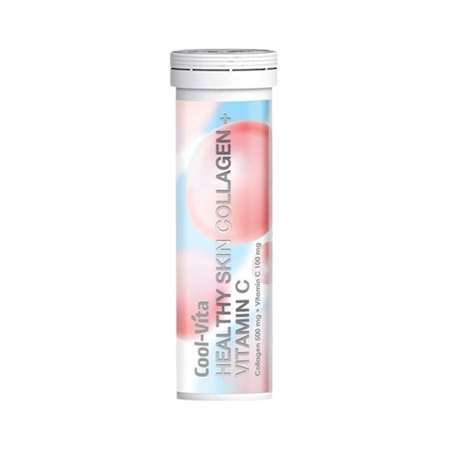 Coolvita Effervescent Collagen Peach 10 Tablets 20gram