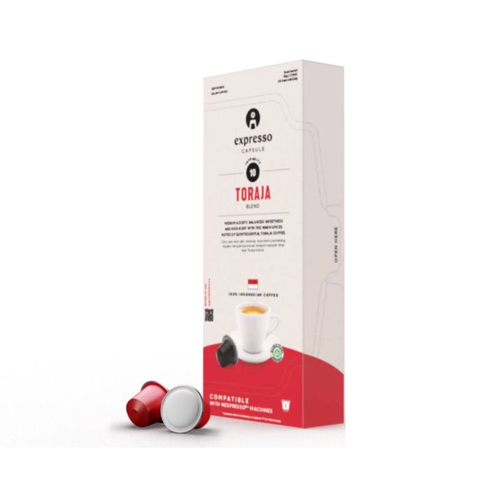 Expresso Toraja Blend Nespresso Compatible Coffee Capsule