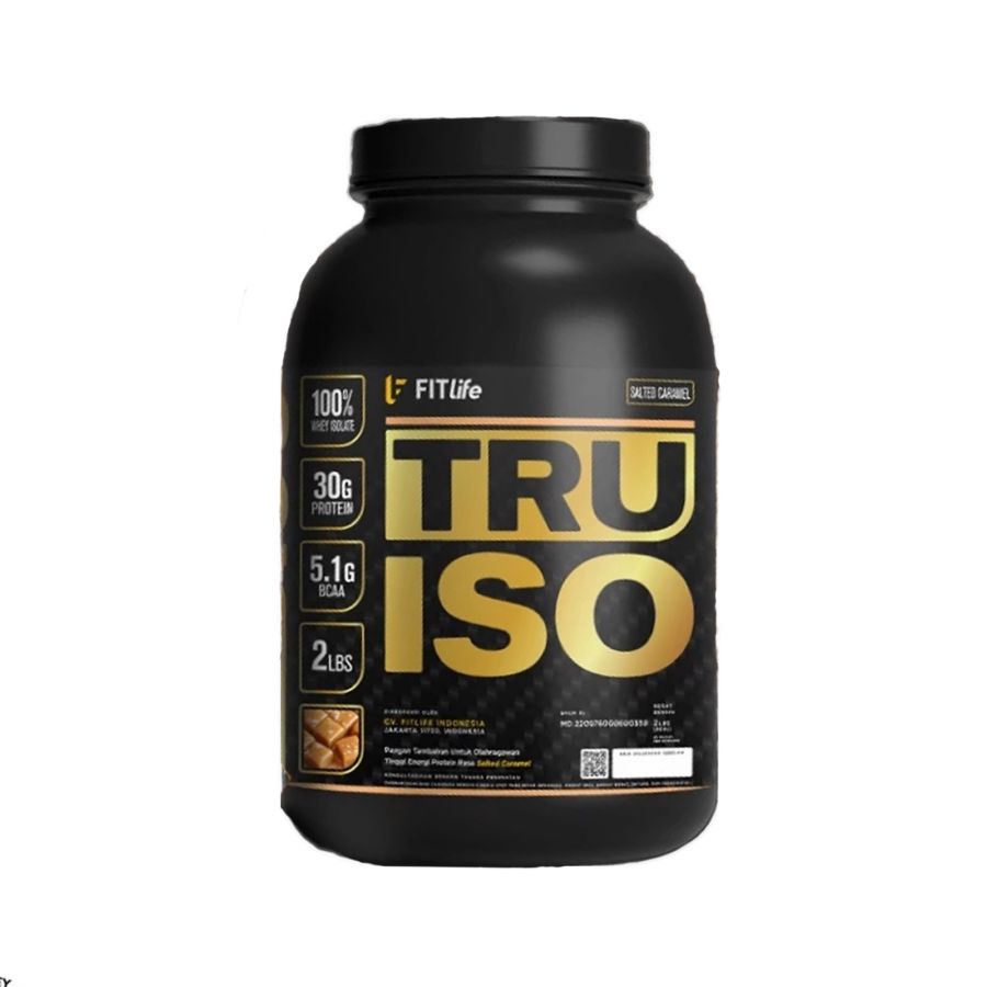 FITlife Truiso Whey Protein Isolate (WPro Iso Upgraded) Salted Caramel 2lbs 900gram