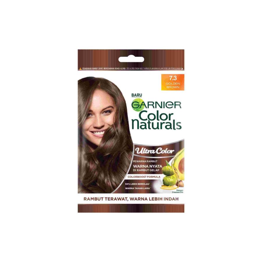Garnier Color Naturals Ultra Color 7.3 Golden Brown Sch 30gram 30gram