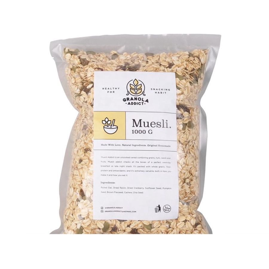 Granola Addict Muesli Fruit & Seed 1kg
