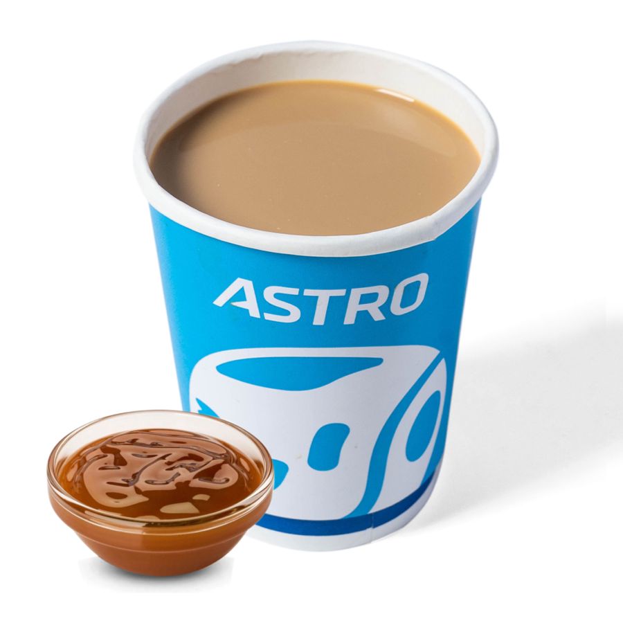 Hot Salted Caramel Latte 8oz