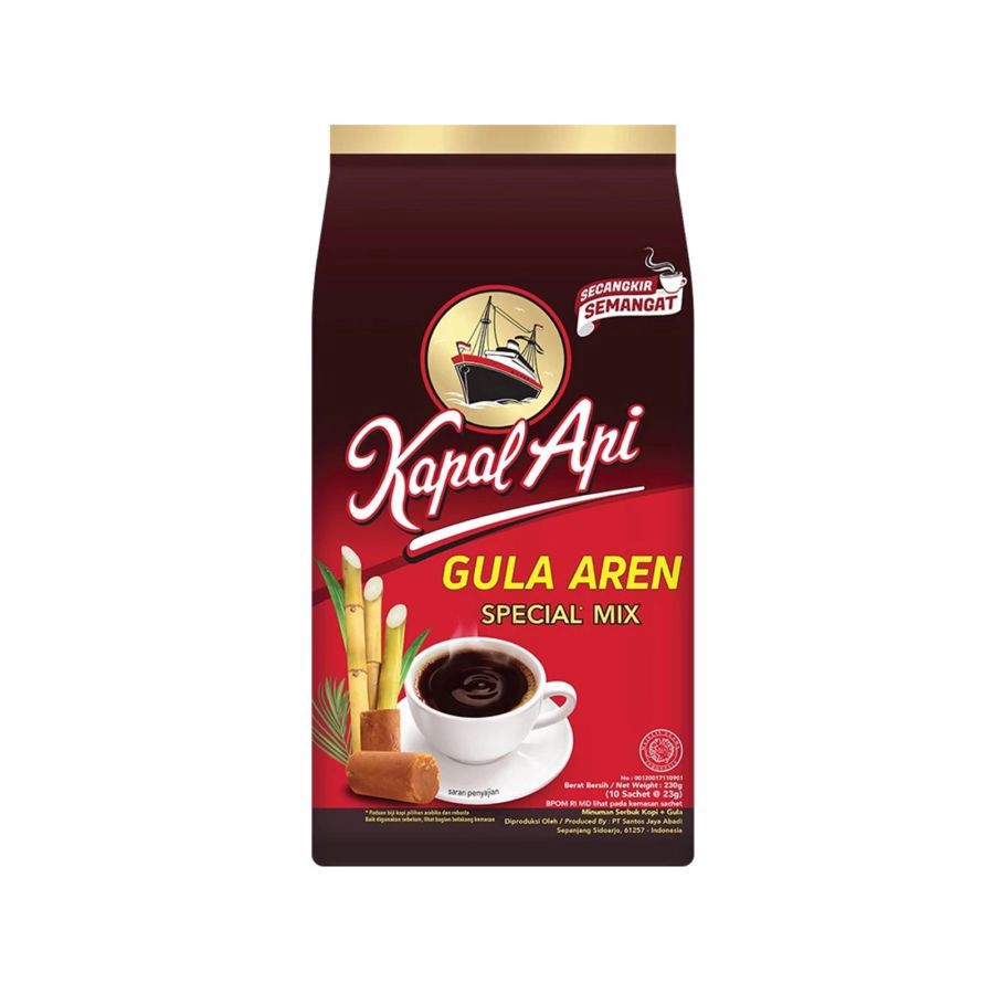 Kapal Api Gula Aren Kopi Bubuk 230gram