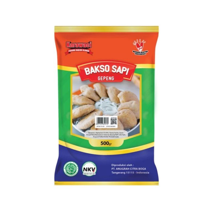 Karawaci Bakso Sapi Gepeng 500gr