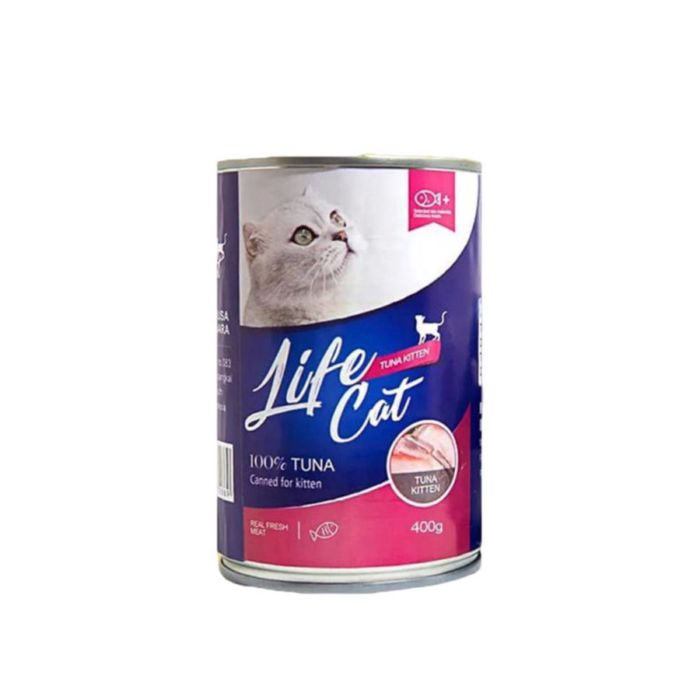 Life Cat Tuna Kitten Can 400gram