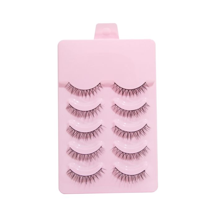 MAANGE 5 Pairs of Natural 3D False Eyelashes Bulu Mata Palsu 1464 A06