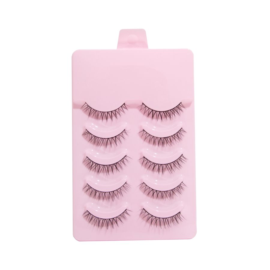 MAANGE 5 Pairs of Natural 3D False Eyelashes Bulu Mata Palsu 1464 A06 100gram