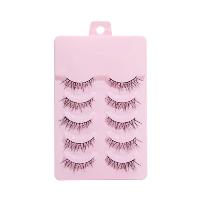 MAANGE 5 Pairs of Natural 3D False Eyelashes Bulu Mata Palsu 1464 A09