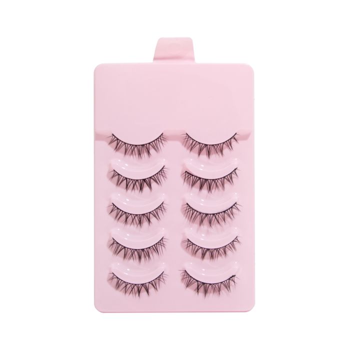 MAANGE 5 Pairs of Natural 3D False Eyelashes Bulu Mata Palsu 1464 D001