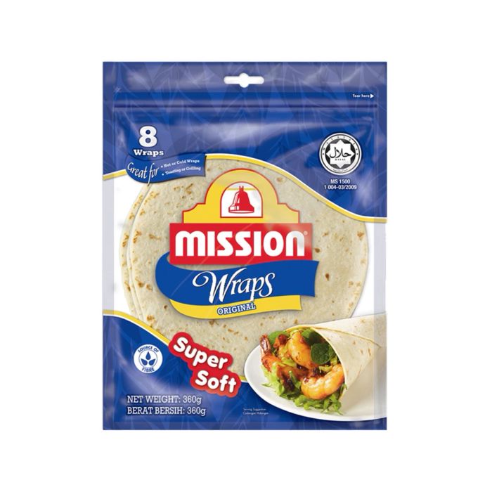 Mission Wrap Original Super Soft Tortilla Bread
