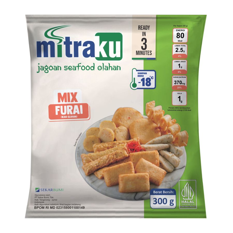 Mitraku Mix Furai 500gram