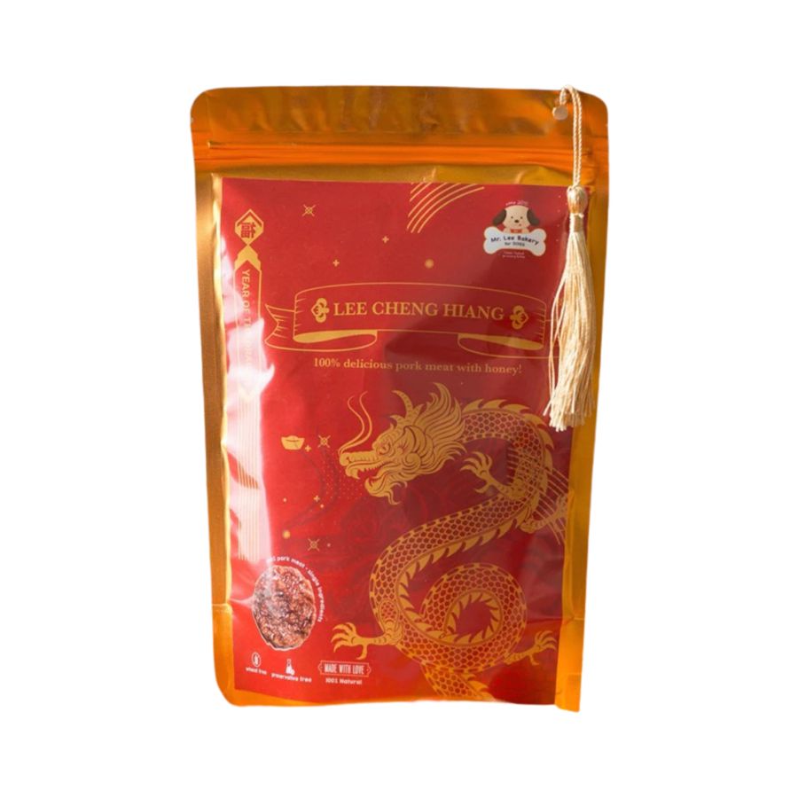 Mr Lee Lee Cheng Hiang Bakkwa Honey Snack Anjing 100gram