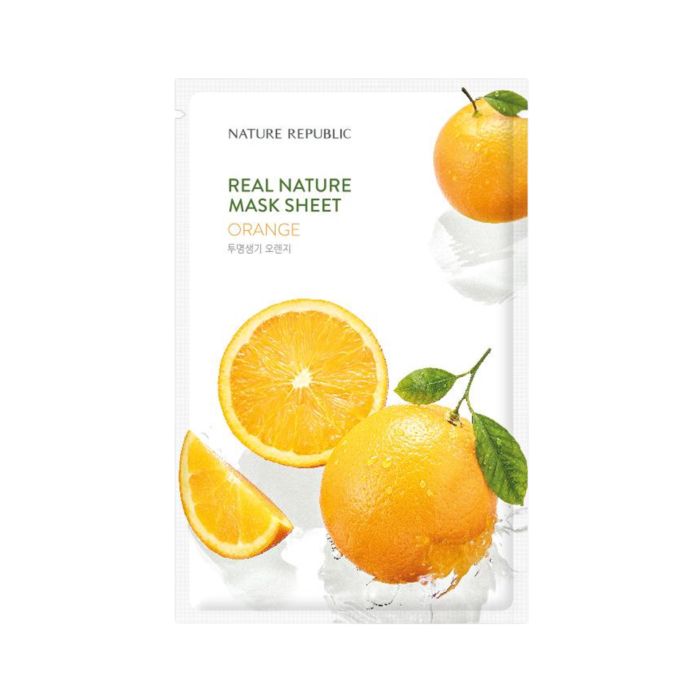 NATURE REPUBLIC Real Nature Orange Face Mask