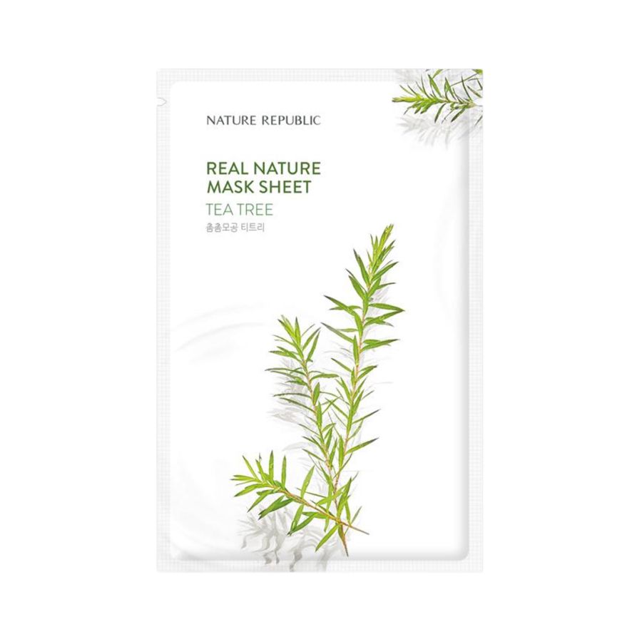 NATURE REPUBLIC Real Nature Tea Tree Face Mask 23ml