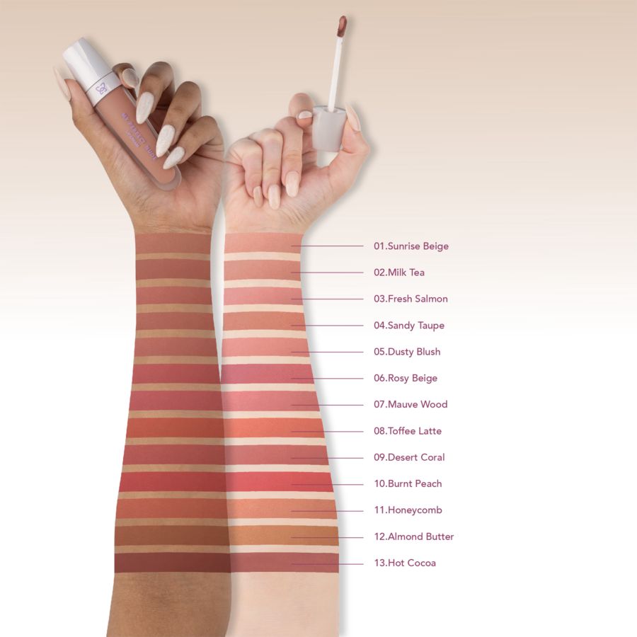 Mother of Pearl My Perfect Nude Mauve Wood Lip Cream 6ml