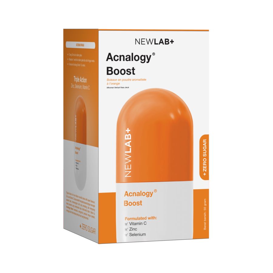 Newlab Acnalogy Boost Supplemen Jerawat 50gram