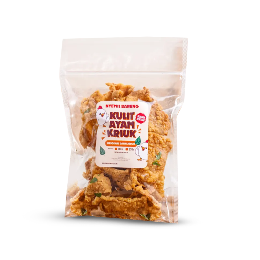 Nyemil Bareng Kulit Kriuk Original 230gram
