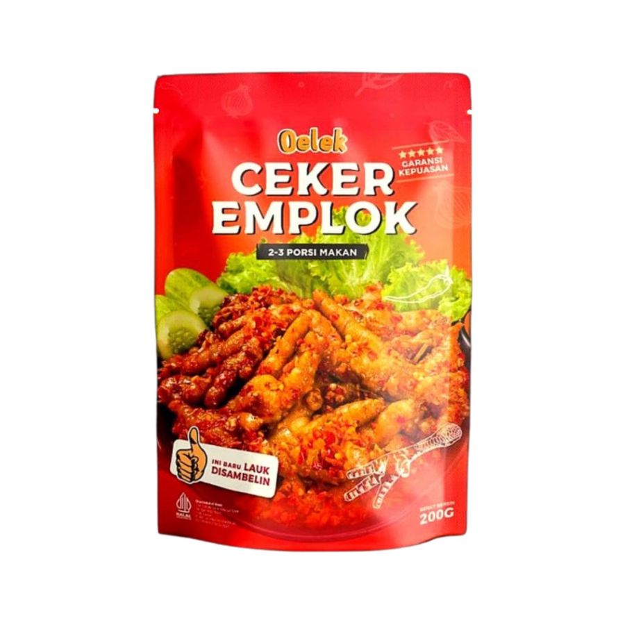 Oelek Ceker Emplok 200gram 200gram