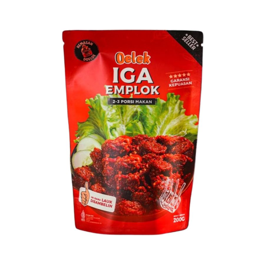 Oelek Iga Emplok Pedas Aja 200gram