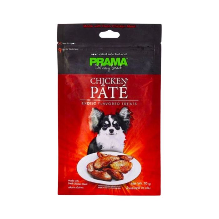 Prama Chicken Pate Snack Anjing 70 Gram