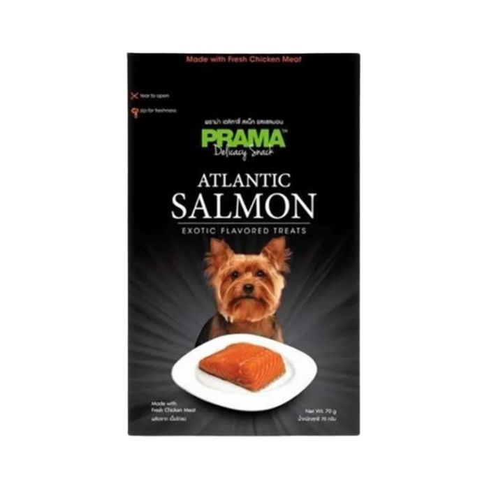 Prama Salmon Snack Anjing 70 Gram