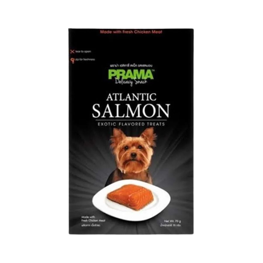 Prama Salmon Snack Anjing 70 Gram 1pack