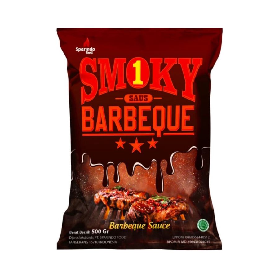 Smoky1 Saus Barbeque 500gram