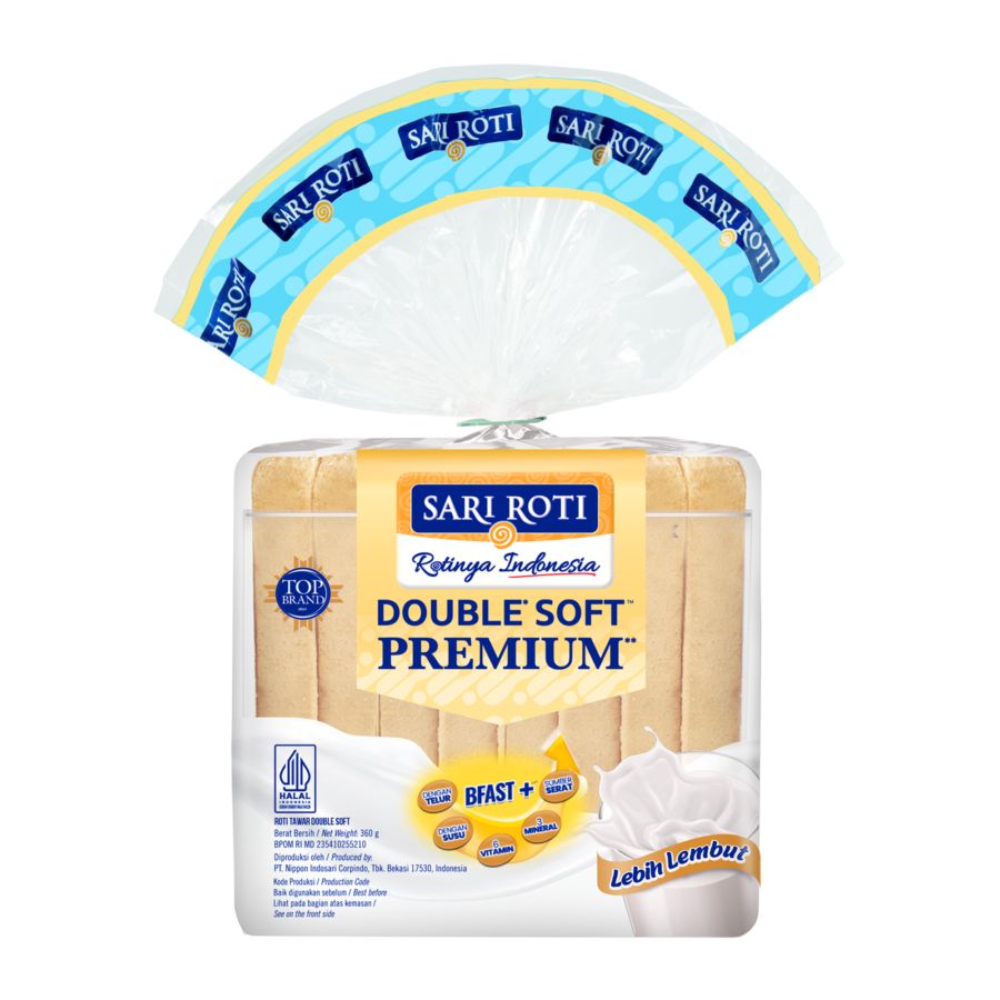 Sari Roti Double Soft Premium 360gram