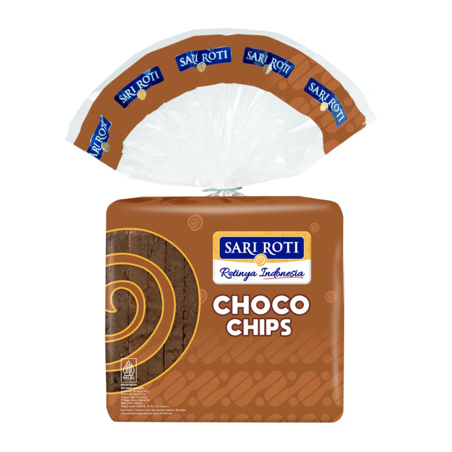 Sari Roti Tawar Choco chips 275gram
