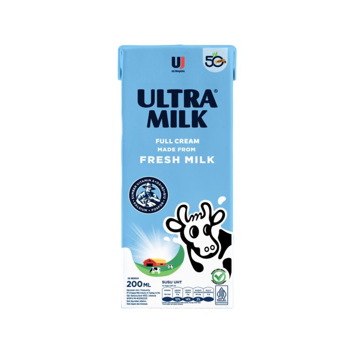 Ultra Milk Full Cream Susu UHT