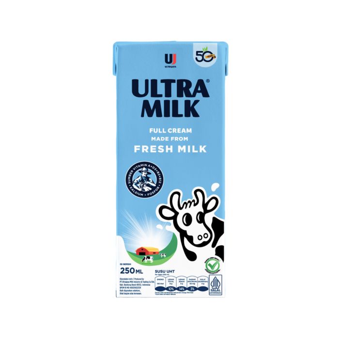 Ultra Milk Full Cream Susu UHT