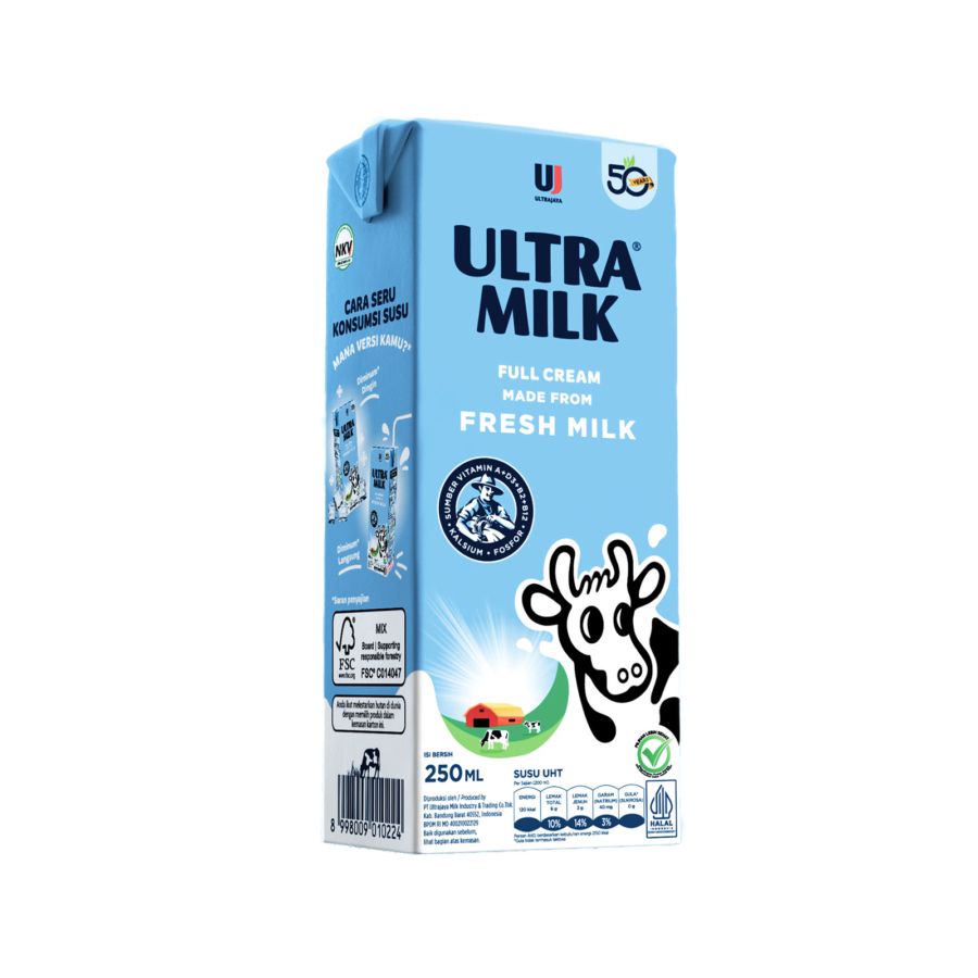 Ultra Milk Full Cream Susu UHT 250ml