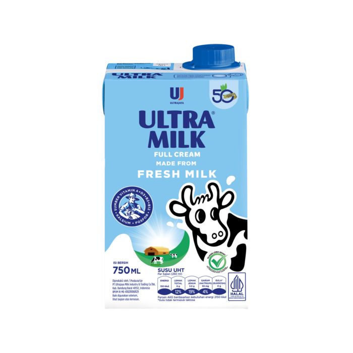 Ultra Milk Full Cream Susu UHT