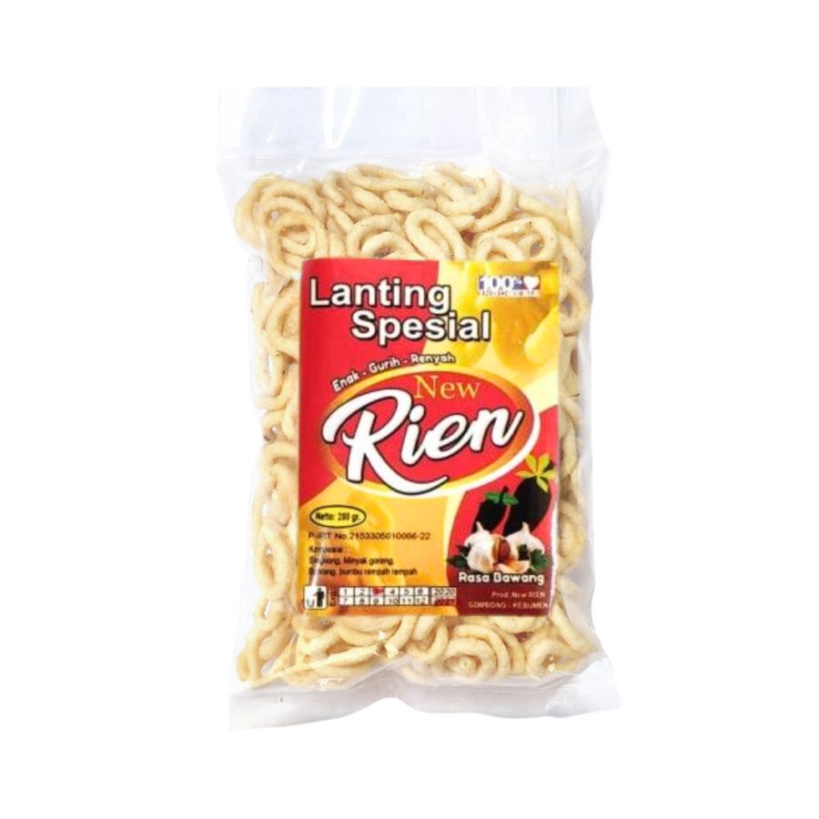 Erlangga Lanting Khas Solo Rasa Bawang 200gram