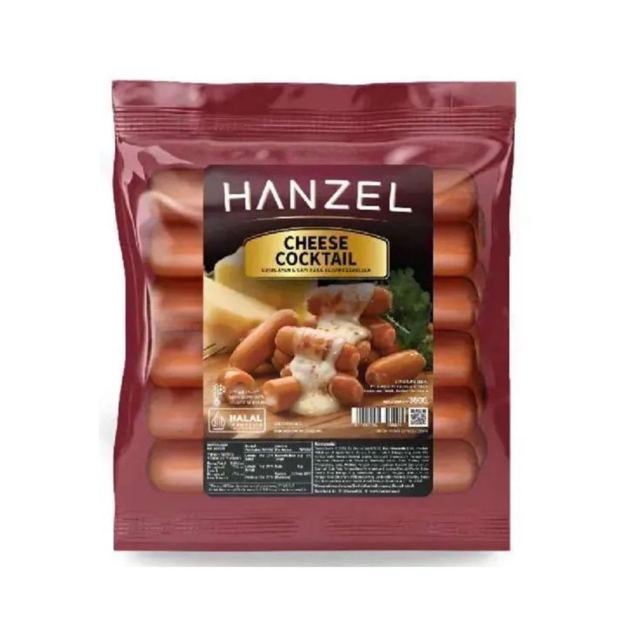 Hanzel Cheese Cocktail Sausages 360gram