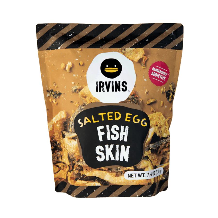 Irvins Salted Egg Fish Skin 210gram