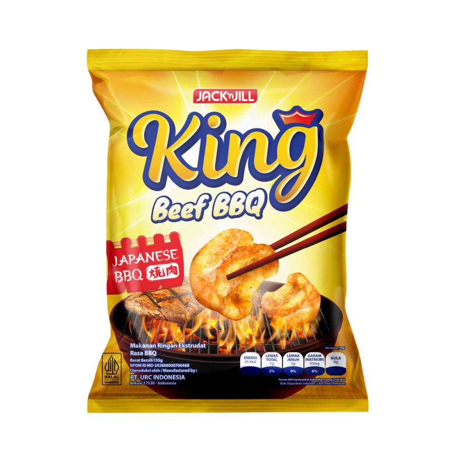 King Beef BBQ 55gr 55gram