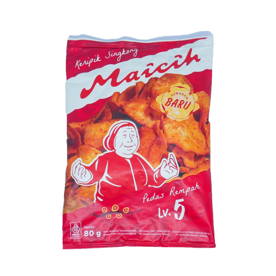Maicih Kripik Singkong Level 5 80gram