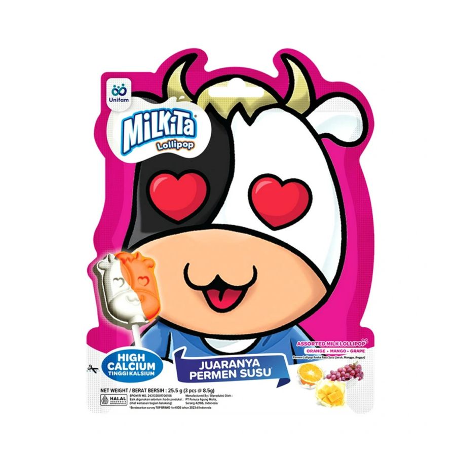 Milkita Milki Orange, Mango, Grape (OMG) 25gram