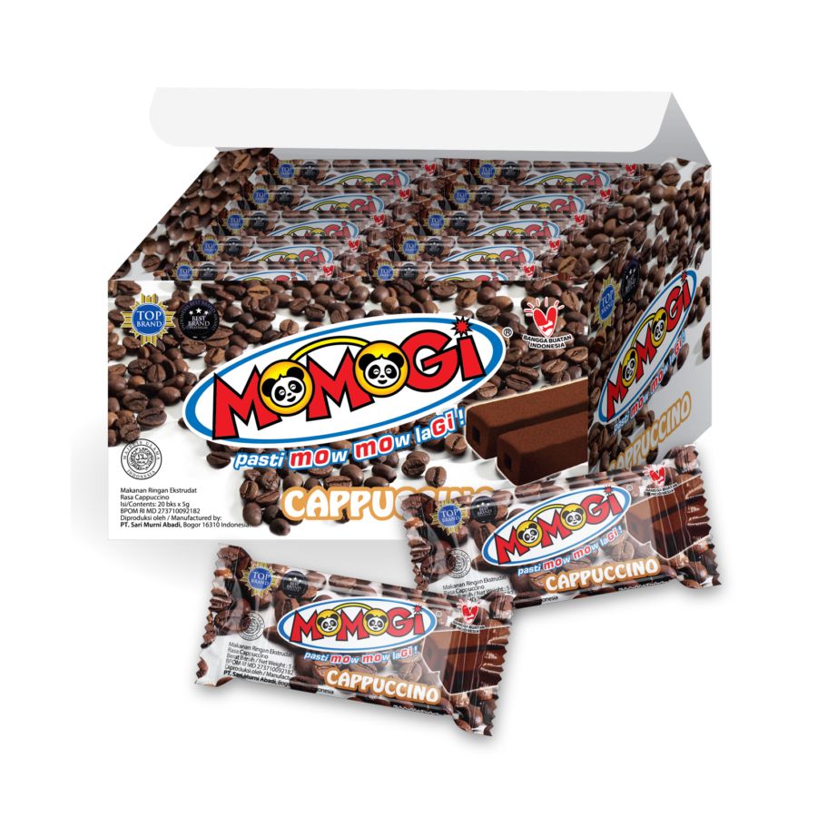 Momogi Stick Cappucino 20pcs 100gram